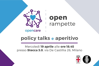 Presentazione di rampette per rendere accessibili i negozi dell'Isola di Milano