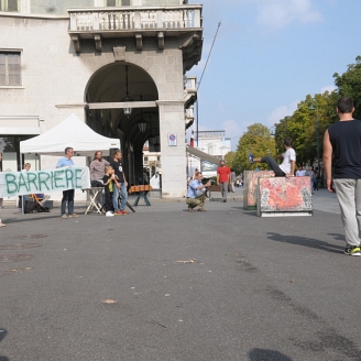 In Piazza Matteotti iniziano i discorsi