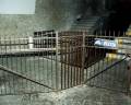 L'entrata con barriere della funicolare per Citt Alta
